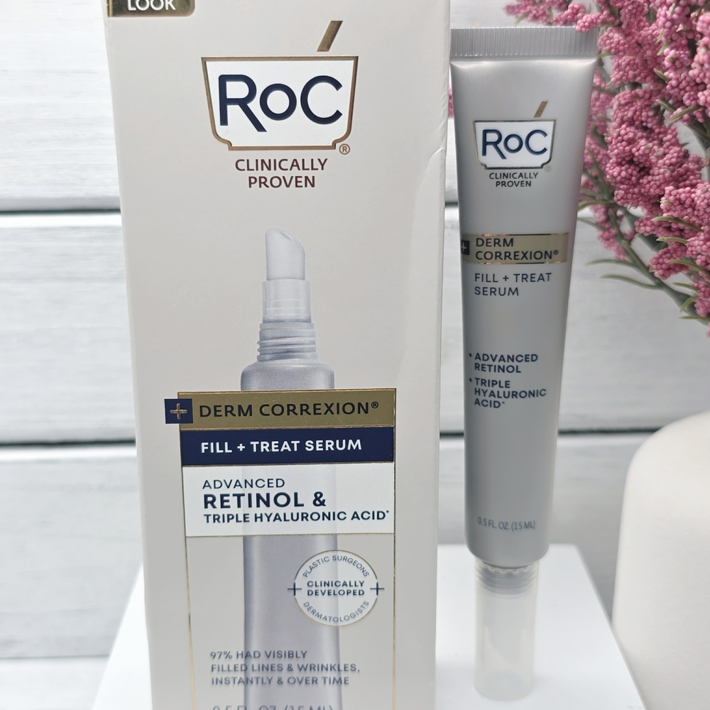 RoC Derm Correxion Fill + Treat Serum Advanced Retinol & Triple Hyaluronic Acid